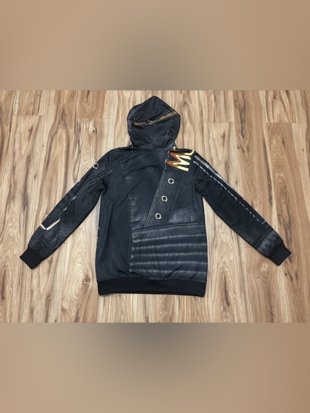 Moschino Black Hoodie US Size 6 - NWOT - Picture 6 of 11